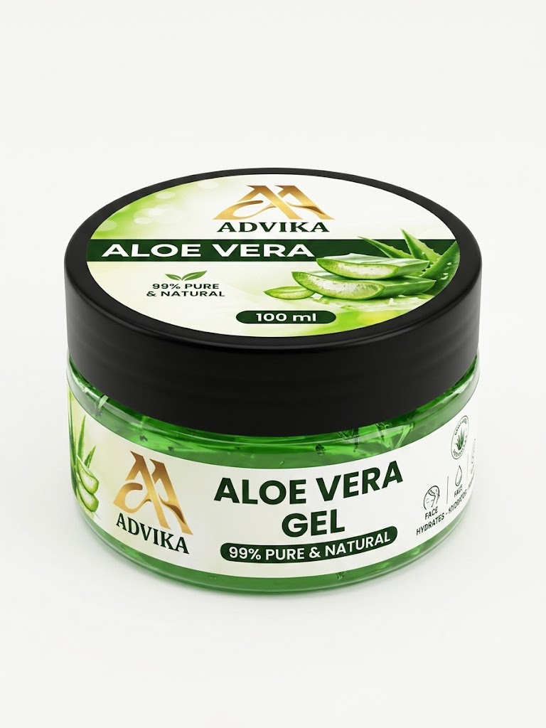 Advika Aura Aloe Vera Gel, 100ml